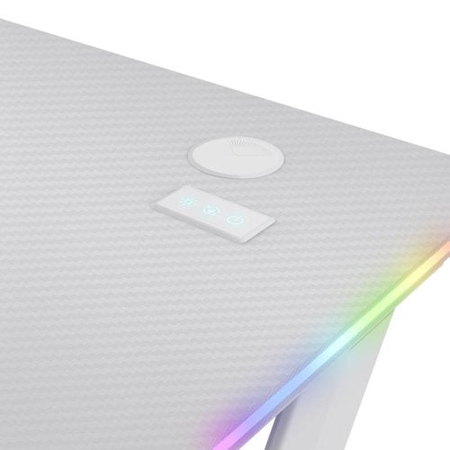 GXT 709 Luminus RGB White Gaming Desk