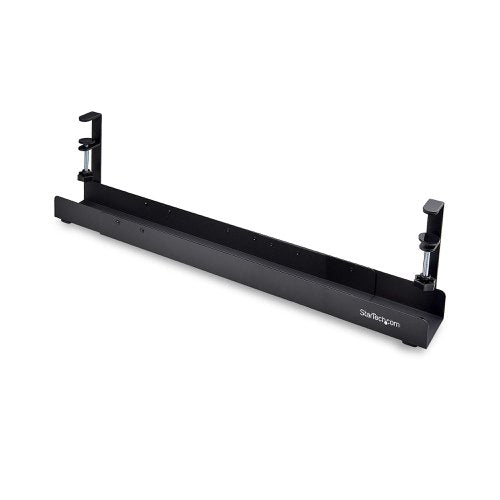 Under Desk Black Cable Management Tray