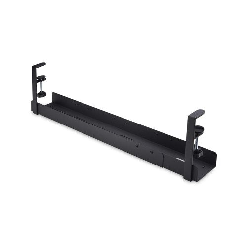 Under Desk Black Cable Management Tray