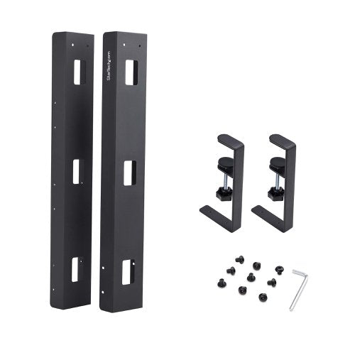 Under Desk Black Cable Management Tray
