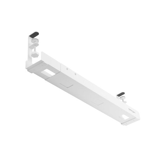 Under Desk White Cable Management Tray