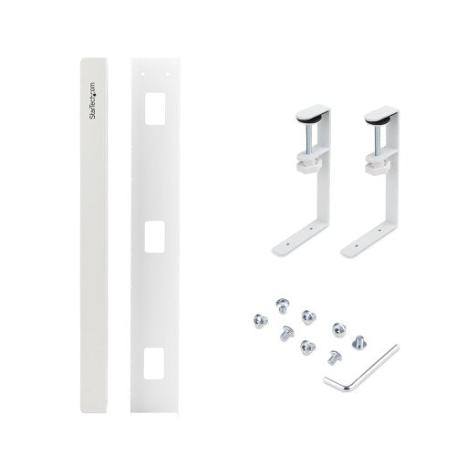 Under Desk White Cable Management Tray