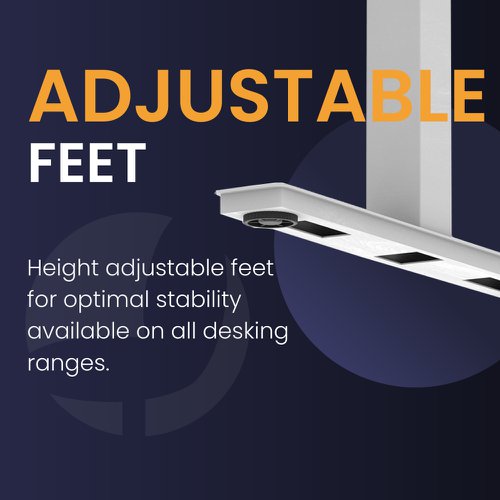 Air 160x80 Adj Desk Cbl Maple WH Leg