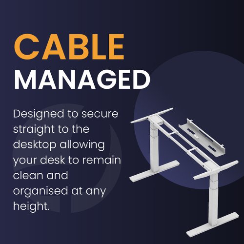 Air Universal Deep Cable Tray Black