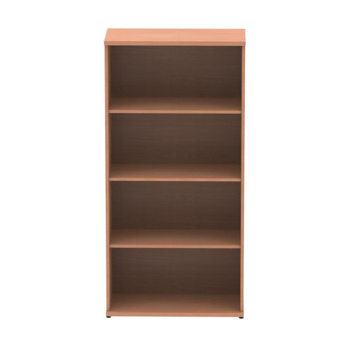 Impulse 1600mm Bookcase Beech
