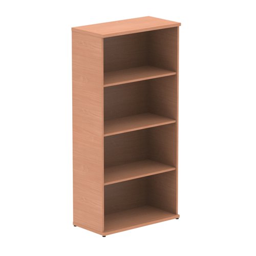 Impulse 1600mm Bookcase Beech