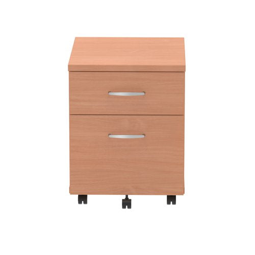 Impulse 2drw Mobile Pedestal Beech