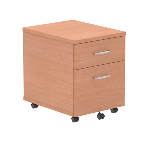 Impulse 2drw Mobile Pedestal Beech