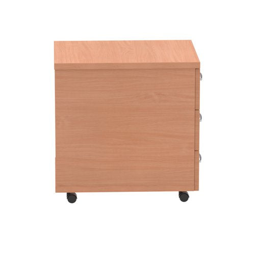 Impulse 3drw Mobile Pedestal Beech