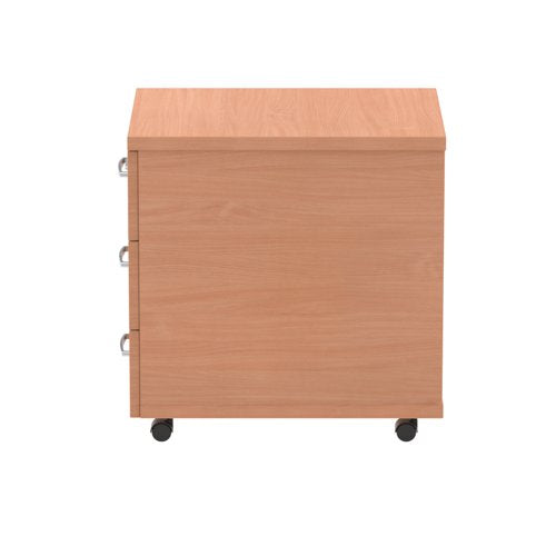 Impulse 3drw Mobile Pedestal Beech
