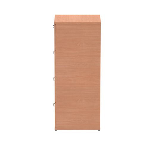 Impulse 4drw Filing Cabinet Beech