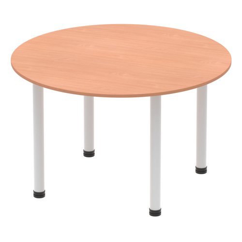 Impulse 1200 Round Tbl Beech SL Leg