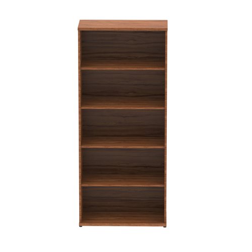 Impulse 2000mm Bookcase Walnut