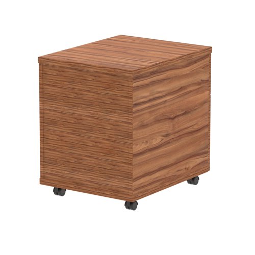 Impulse 2D Mobile Pedestal Walnut