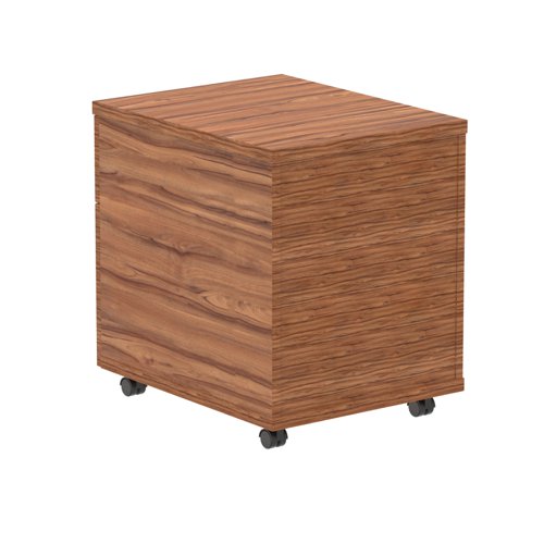 Impulse 2D Mobile Pedestal Walnut