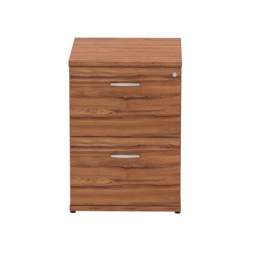 Impulse 2D Filing Cabinet Walnut