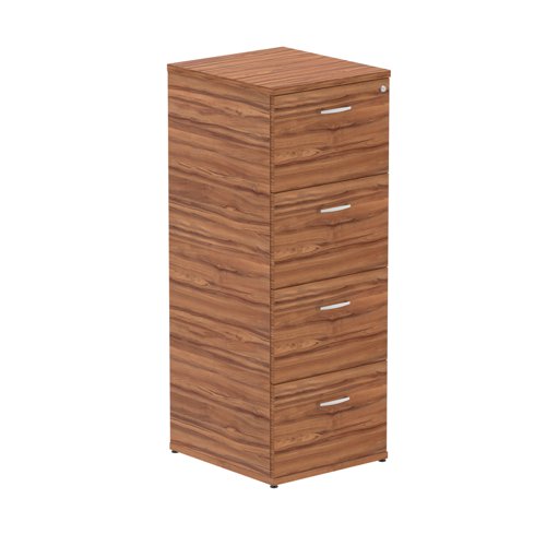 Impulse 4D Filing Cabinet Walnut