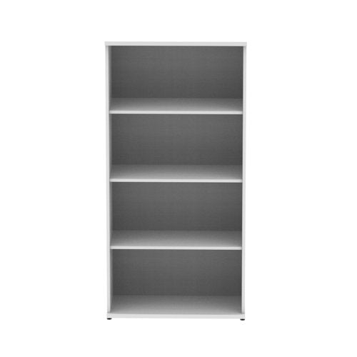 Impulse 1600mm Bookcase White