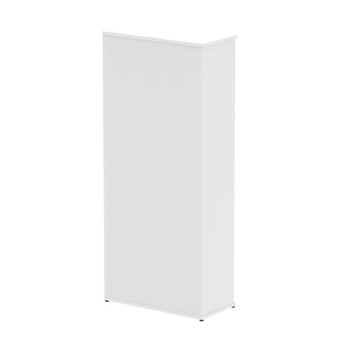 Impulse 2000mm Bookcase White