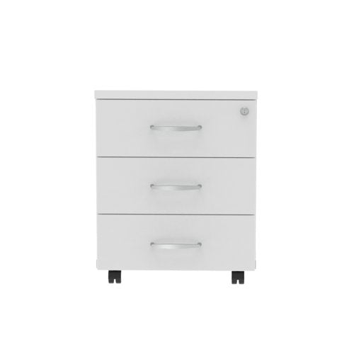 Impulse 3drw Mobile Pedestal WH