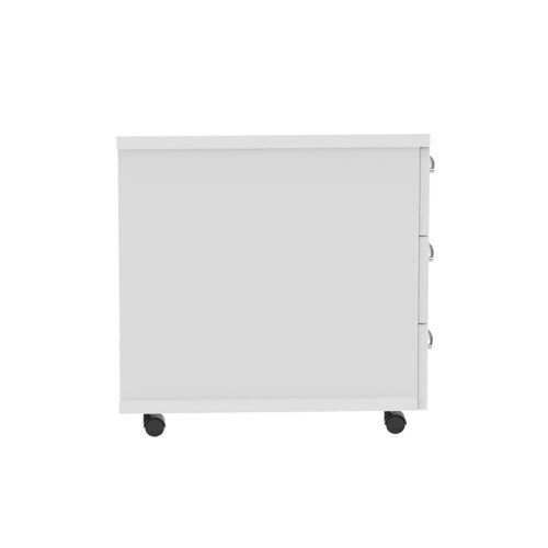 Impulse 3drw Mobile Pedestal WH