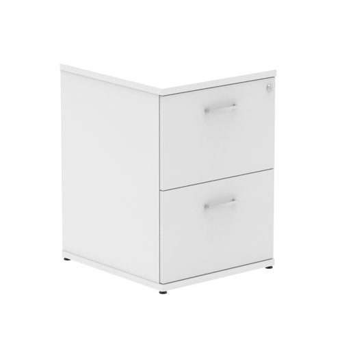 Impulse 2drw Filing Cabinet White