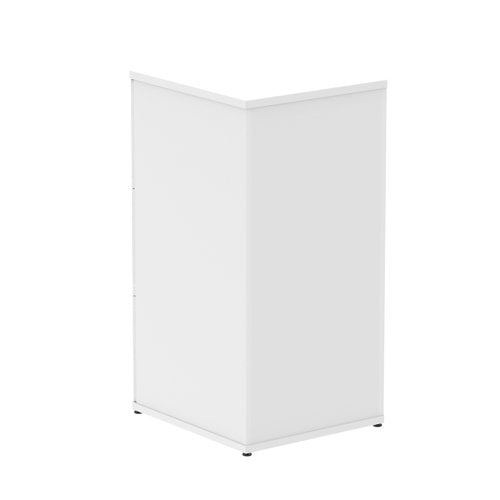 Impulse 3drw Filing Cabinet White