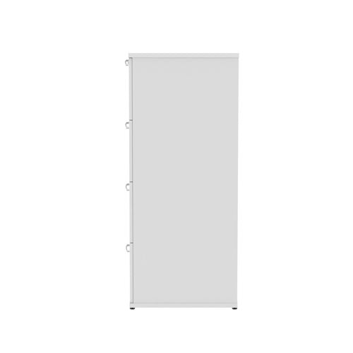 Impulse 4drw Filing Cabinet White
