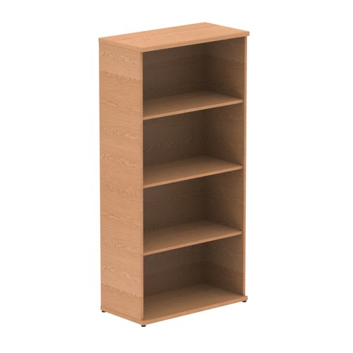 Impulse 1600mm Bookcase Oak
