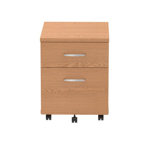 Impulse 2D Mobile Pedestal Oak
