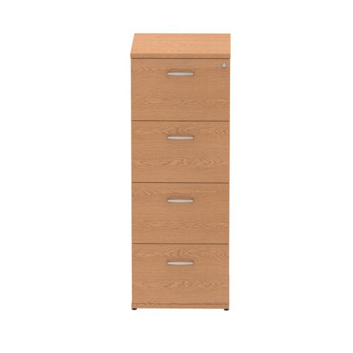 Impulse 4D Filing Cabinet Oak