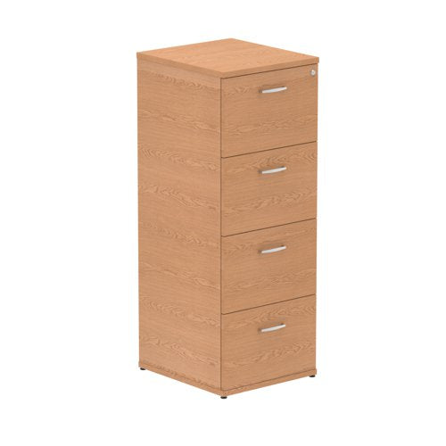Impulse 4D Filing Cabinet Oak