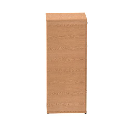 Impulse 4D Filing Cabinet Oak