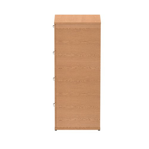 Impulse 4D Filing Cabinet Oak