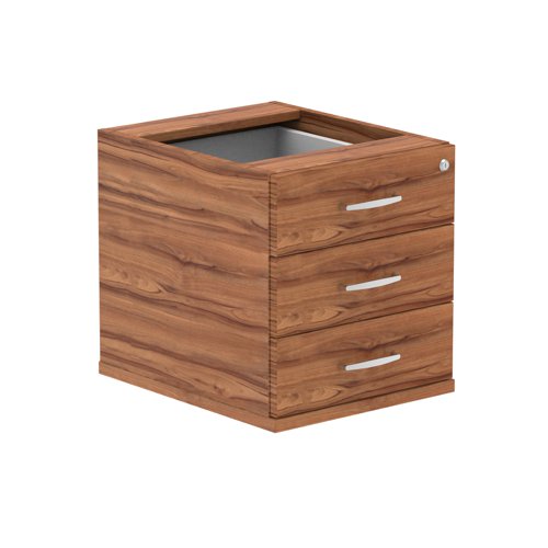 Impulse 3D Fixed Pedestal Walnut