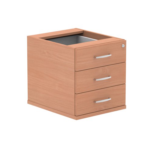 Impulse 3drw Fixed Pedestal Beech