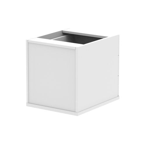 Impulse 3drw Fixed Pedestal White