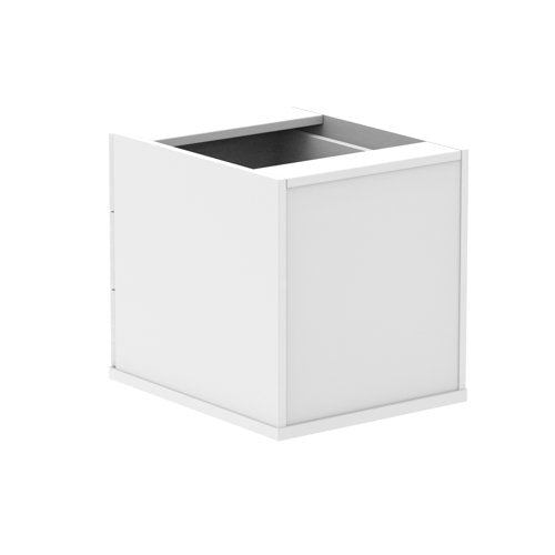 Impulse 3drw Fixed Pedestal White