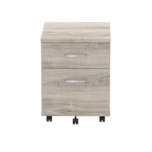 Impulse 2D Mobile Pedestal GY Oak
