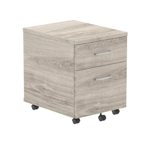 Impulse 2D Mobile Pedestal GY Oak