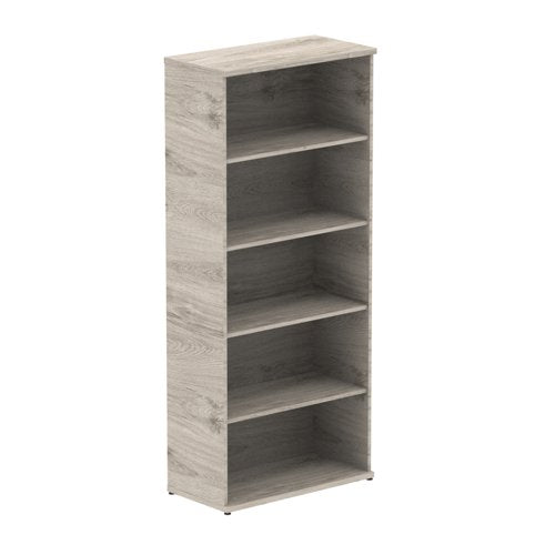 Impulse 2000mm Bookcase GY Oak