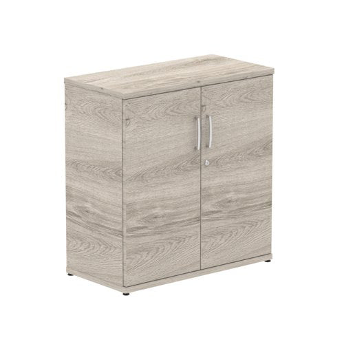 Impulse 800mm Cupboard Grey Oak