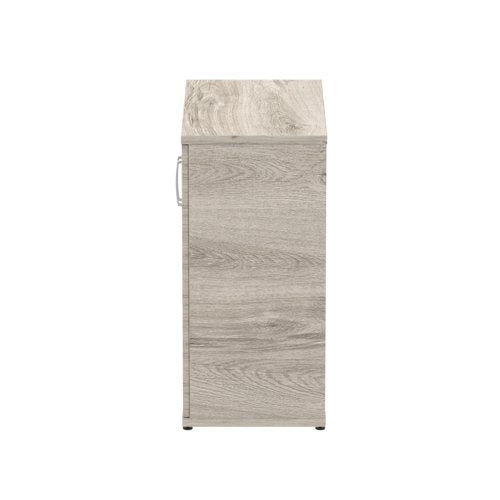 Impulse 800mm Cupboard Grey Oak
