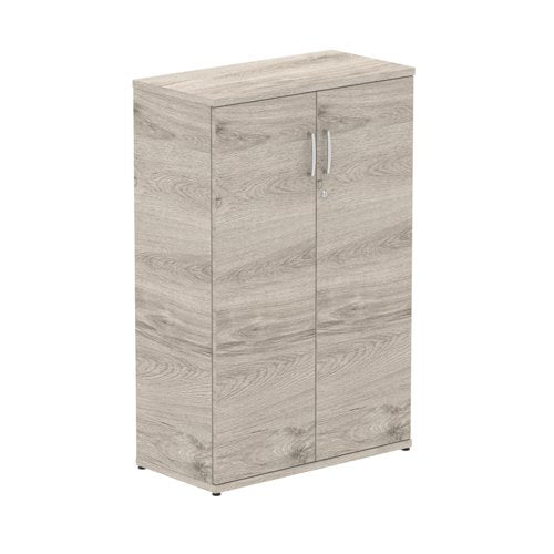 Impulse 1200mm Cupboard Grey Oak