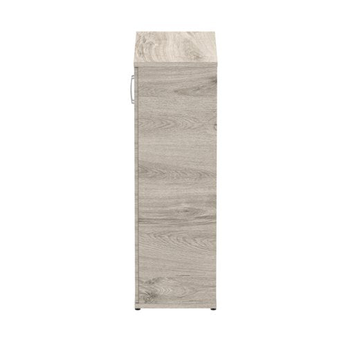 Impulse 1200mm Cupboard Grey Oak