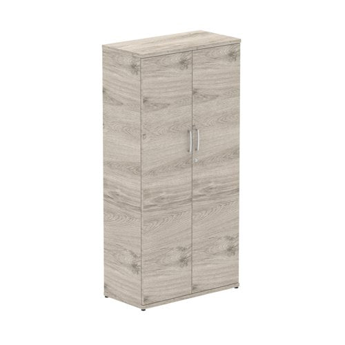 Impulse 1600mm Cupboard Grey Oak