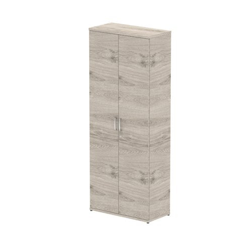 Impulse 2000mm Cupboard Grey Oak