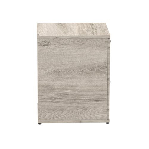 Impulse 2D Filing Cabinet GY Oak