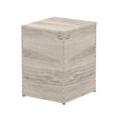 Impulse 2D Filing Cabinet GY Oak