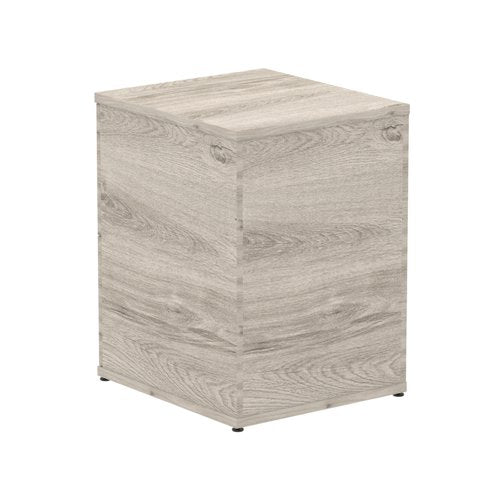 Impulse 2D Filing Cabinet GY Oak